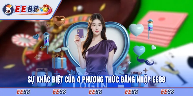 Sự khác biệt của 4 phương thức đăng nhập EE88